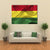 Bolivia Waving Flag Canvas Wall Art-5 Horizontal-Gallery Wrap-22" x 12"-Tiaracle