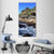 Bondi Beach Cliff Vertical Canvas Wall Art-3 Vertical-Gallery Wrap-12" x 25"-Tiaracle