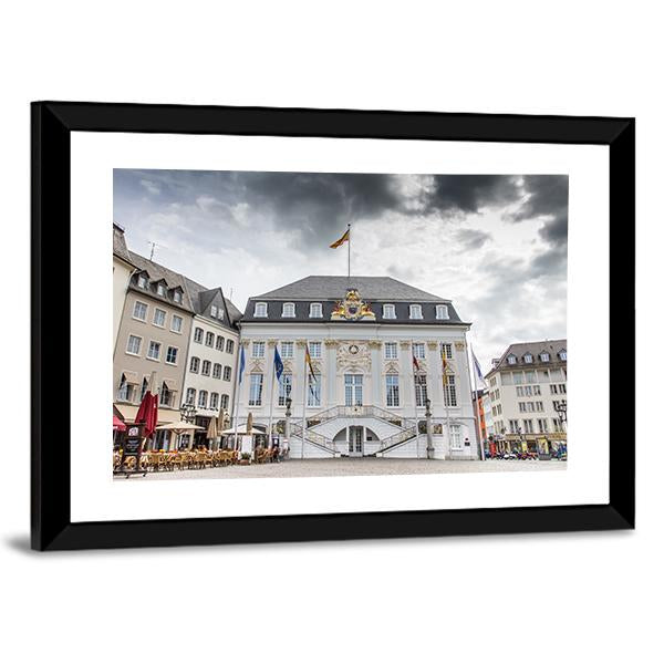 Bonn Town Hall Canvas Wall Art-3 Horizontal-Gallery Wrap-25" x 16"-Tiaracle