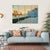 Bow Bridge In Winter Canvas Wall Art-4 Horizontal-Gallery Wrap-34" x 24"-Tiaracle