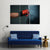 Boxer Punching Bag Canvas Wall Art-3 Horizontal-Gallery Wrap-37" x 24"-Tiaracle