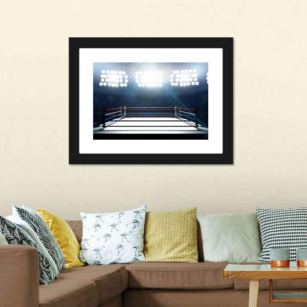 Boxing Ring Canvas Wall Art-3 Horizontal-Gallery Wrap-25" x 16"-Tiaracle