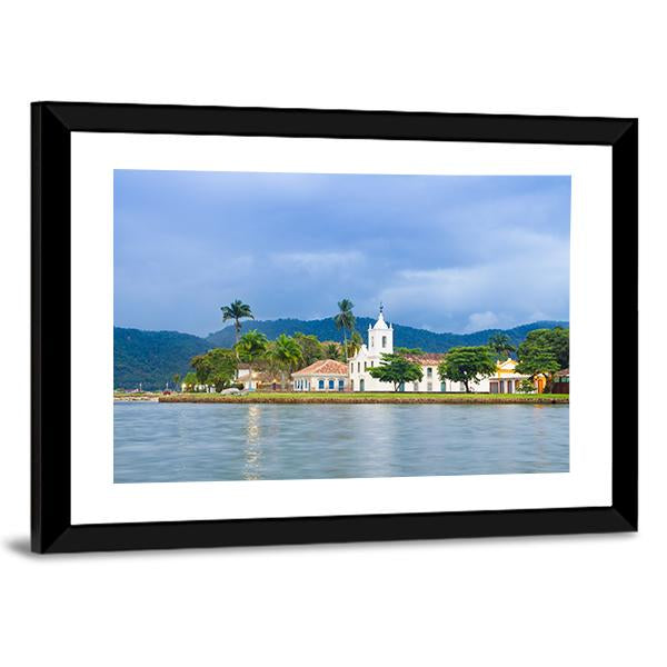Brazilian Imperial Town Panoramic Canvas Wall Art-1 Piece-36" x 12"-Tiaracle
