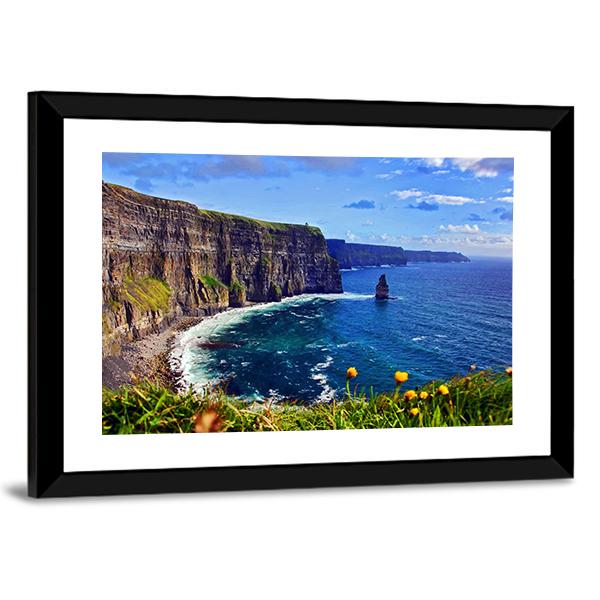 Breathtaking Sea Panoramic Canvas Wall Art-1 Piece-36" x 12"-Tiaracle