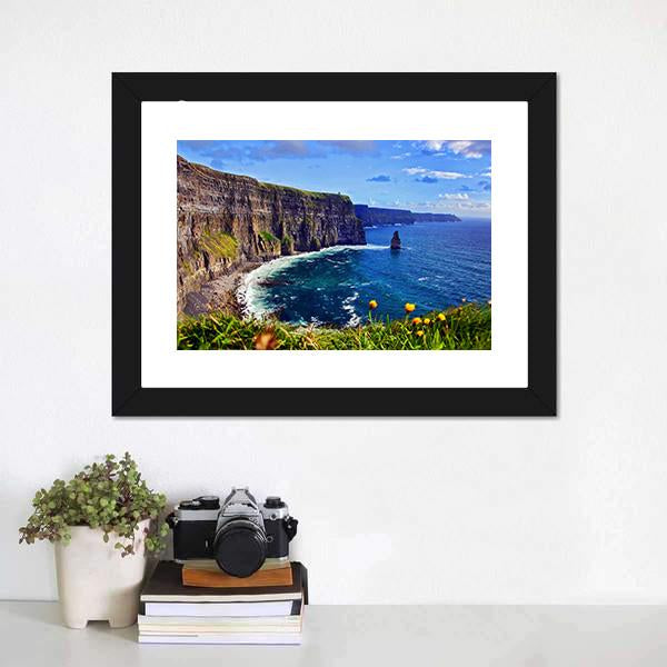 Breathtaking Sea Panoramic Canvas Wall Art-1 Piece-36" x 12"-Tiaracle