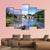 Bridge And River In Spain Canvas Wall Art-4 Pop-Gallery Wrap-50" x 32"-Tiaracle