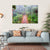 Bridge In Rain Forest Canvas Wall Art-4 Horizontal-Gallery Wrap-34" x 24"-Tiaracle