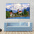 Brienz Town At Lake Switzerland Canvas Wall Art-3 Horizontal-Gallery Wrap-37" x 24"-Tiaracle