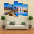 Brisbane Skyline At Sunrise Canvas Wall Art-4 Pop-Gallery Wrap-50" x 32"-Tiaracle