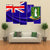 British Virgin Islands Flag Canvas Wall Art-5 Pop-Gallery Wrap-47" x 32"-Tiaracle