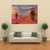 Brown Landscape In The Desert Canvas Wall Art-4 Horizontal-Gallery Wrap-34" x 24"-Tiaracle