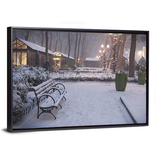 Bryant Park Canvas Wall Art-3 Horizontal-Gallery Wrap-25" x 16"-Tiaracle