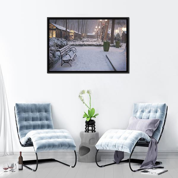 Bryant Park Canvas Wall Art-3 Horizontal-Gallery Wrap-25" x 16"-Tiaracle