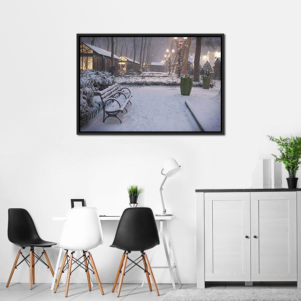 Bryant Park Canvas Wall Art-3 Horizontal-Gallery Wrap-25" x 16"-Tiaracle