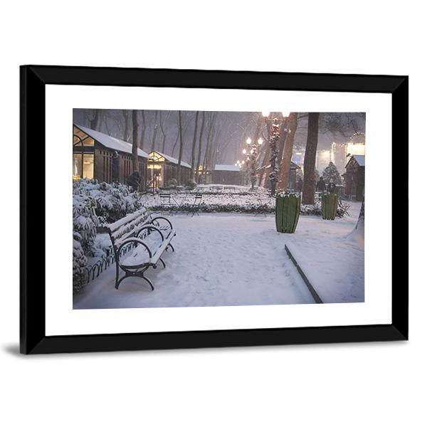 Bryant Park Canvas Wall Art-3 Horizontal-Gallery Wrap-25" x 16"-Tiaracle
