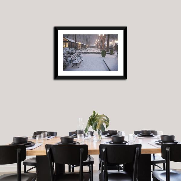 Bryant Park Canvas Wall Art-3 Horizontal-Gallery Wrap-25" x 16"-Tiaracle