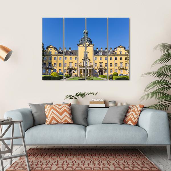 Buckeburg Palace Canvas Wall Art-1 Piece-Gallery Wrap-36" x 24"-Tiaracle