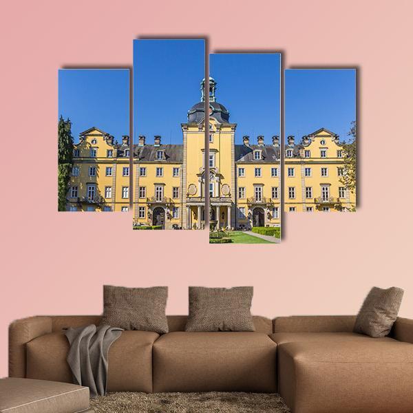 Buckeburg Palace Canvas Wall Art-4 Pop-Gallery Wrap-50" x 32"-Tiaracle