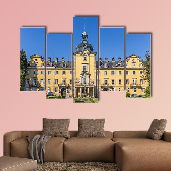 Buckeburg Palace Canvas Wall Art-5 Pop-Gallery Wrap-47" x 32"-Tiaracle