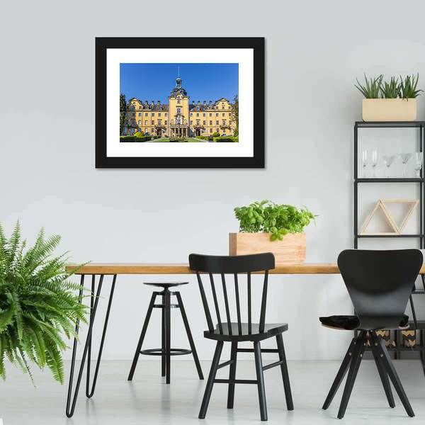 Buckeburg Palace Canvas Wall Art-3 Horizontal-Gallery Wrap-25" x 16"-Tiaracle