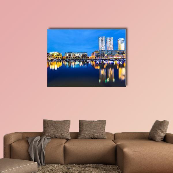 Buenos Aires Argentina Canvas Wall Art-1 Piece-Gallery Wrap-48" x 32"-Tiaracle