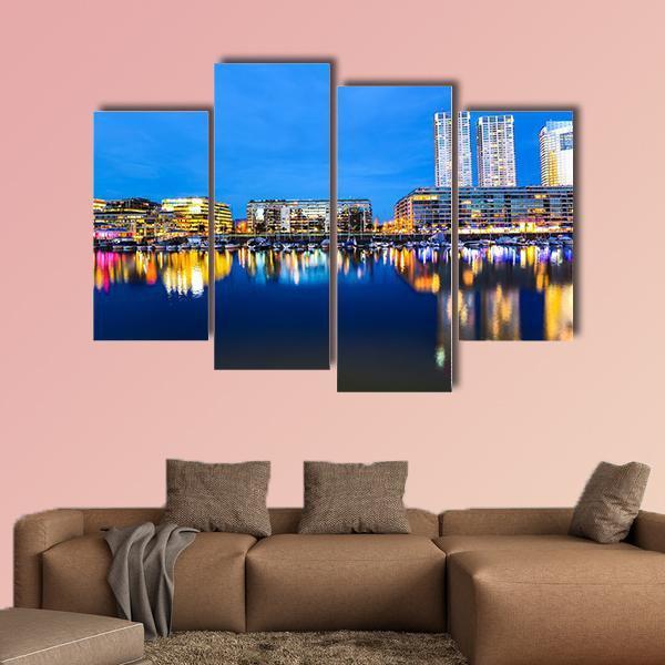 Buenos Aires Argentina Canvas Wall Art-4 Pop-Gallery Wrap-50" x 32"-Tiaracle