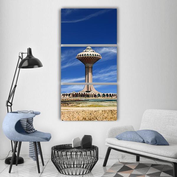 Building Portrait Architecture Vertical Canvas Wall Art-3 Vertical-Gallery Wrap-12" x 25"-Tiaracle