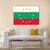 Bulgaria National Flag Canvas Wall Art-4 Square-Gallery Wrap-17" x 17"-Tiaracle