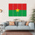 Burkina Faso Flag Canvas Wall Art-1 Piece-Gallery Wrap-36" x 24"-Tiaracle