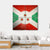 Burundi Faso Flag Canvas Wall Art-4 Square-Gallery Wrap-17" x 17"-Tiaracle