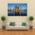 Business Center In Moscow Canvas Wall Art-3 Horizontal-Gallery Wrap-37" x 24"-Tiaracle