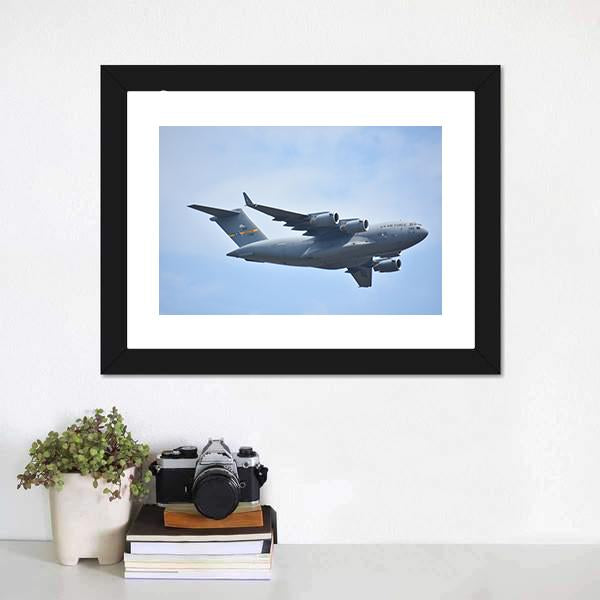 C-17 Globemaster III Panoramic Canvas Wall Art-1 Piece-36" x 12"-Tiaracle