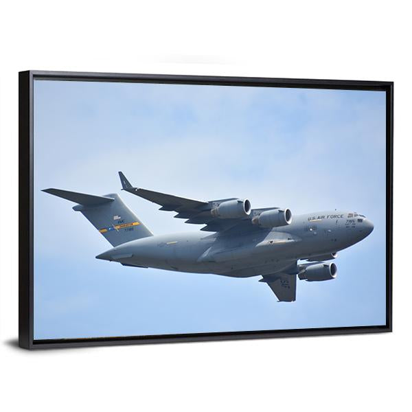 C-17 Globemaster III Panoramic Canvas Wall Art-1 Piece-36" x 12"-Tiaracle