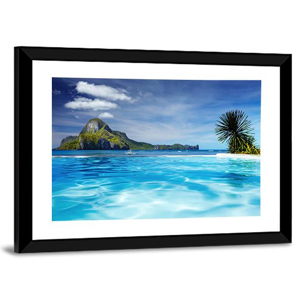 Cadlao Island Philippines Canvas Wall Art-3 Horizontal-Gallery Wrap-25" x 16"-Tiaracle