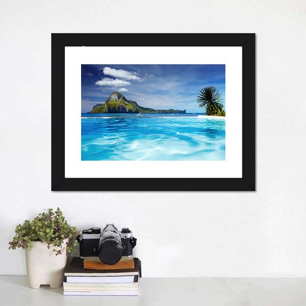 Cadlao Island Philippines Canvas Wall Art-1 Piece-Framed Print-20" x 16"-Tiaracle