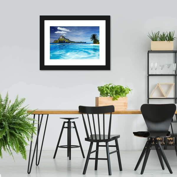 Cadlao Island Philippines Canvas Wall Art-3 Horizontal-Gallery Wrap-25" x 16"-Tiaracle