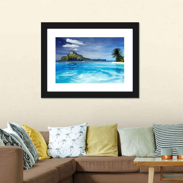 Cadlao Island Philippines Canvas Wall Art-3 Horizontal-Gallery Wrap-25" x 16"-Tiaracle