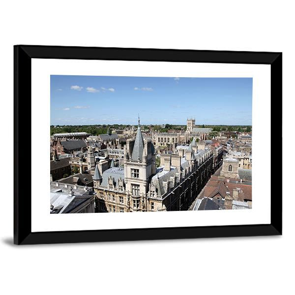 Cambridge's Historical Buildings Canvas Wall Art-3 Horizontal-Gallery Wrap-25" x 16"-Tiaracle