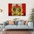 Canada Flag With Bitcoin Canvas Wall Art-4 Horizontal-Gallery Wrap-34" x 24"-Tiaracle