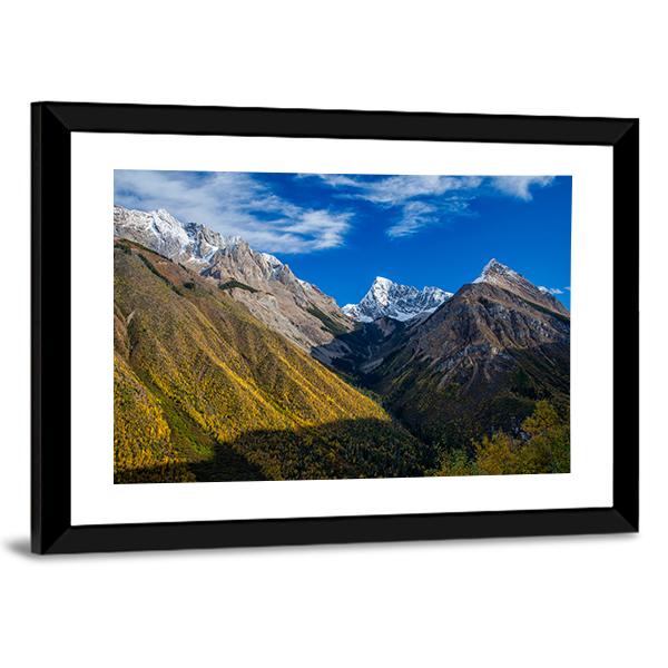 Canadian Rocky Mountains Canvas Wall Art-3 Horizontal-Gallery Wrap-25" x 16"-Tiaracle