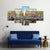 Canal Houses Of Amsterdam Canvas Wall Art-3 Horizontal-Gallery Wrap-37" x 24"-Tiaracle