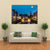 Canal In The Evening Canvas Wall Art-4 Horizontal-Gallery Wrap-34" x 24"-Tiaracle