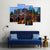 Canals Of Amsterdam Canvas Wall Art-4 Pop-Gallery Wrap-50" x 32"-Tiaracle