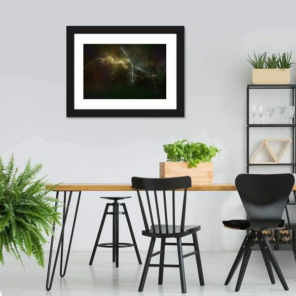 Cancer Constellation Canvas Wall Art-5 Horizontal-Gallery Wrap-22" x 12"-Tiaracle