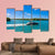 Cancun Nichupte Lagoon Canvas Wall Art-5 Pop-Gallery Wrap-47" x 32"-Tiaracle