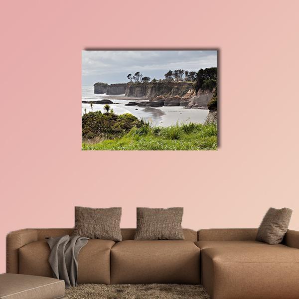 Cape Foulwind New Zealand Canvas Wall Art-1 Piece-Gallery Wrap-48" x 32"-Tiaracle