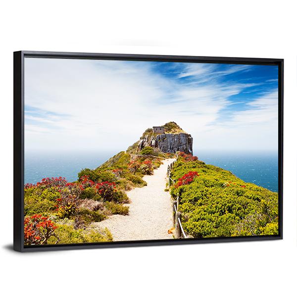 Cape Point In South Africa Canvas Wall Art-3 Horizontal-Gallery Wrap-25" x 16"-Tiaracle