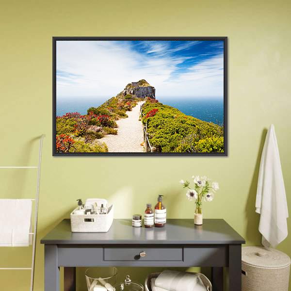 Cape Point In South Africa Canvas Wall Art-3 Horizontal-Gallery Wrap-25" x 16"-Tiaracle