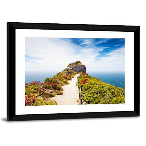 Cape Point In South Africa Canvas Wall Art-3 Horizontal-Gallery Wrap-25" x 16"-Tiaracle