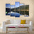 Capilano Reservoir Lake Canvas Wall Art-5 Pop-Gallery Wrap-47" x 32"-Tiaracle